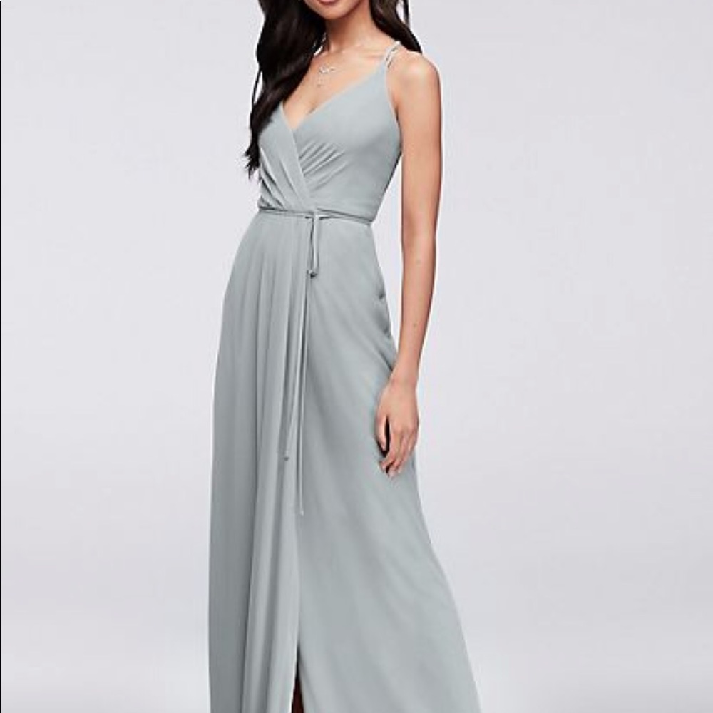 David’s Bridal Wrap Gown